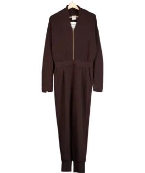 Varley Brown Talia Jumpsuit UK M