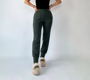 VARLEY Slim Cuff Pant - Olive Marl 27.5"