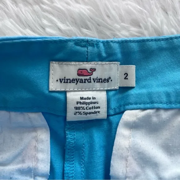 Vineyard Vines | Lake Blue &amp; Hot Pink Sailboat Embroidered Day Boat Shorts