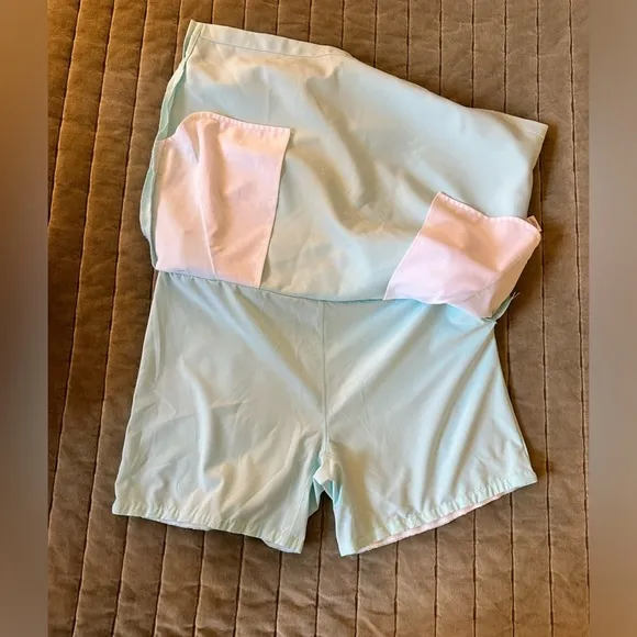 Vineyard Vines Solid Golf Skirt - Mint Blue