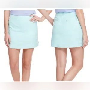 Vineyard Vines Solid Golf Skirt - Mint Blue