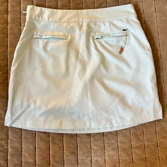 Vineyard Vines Solid Golf Skirt - Mint Blue