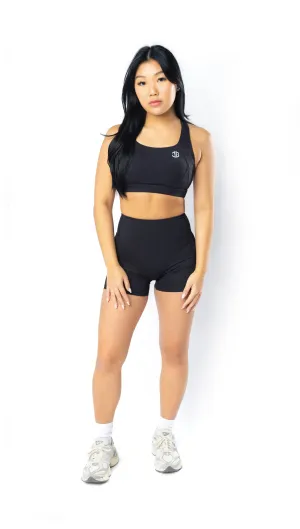 Vital Black Shorts