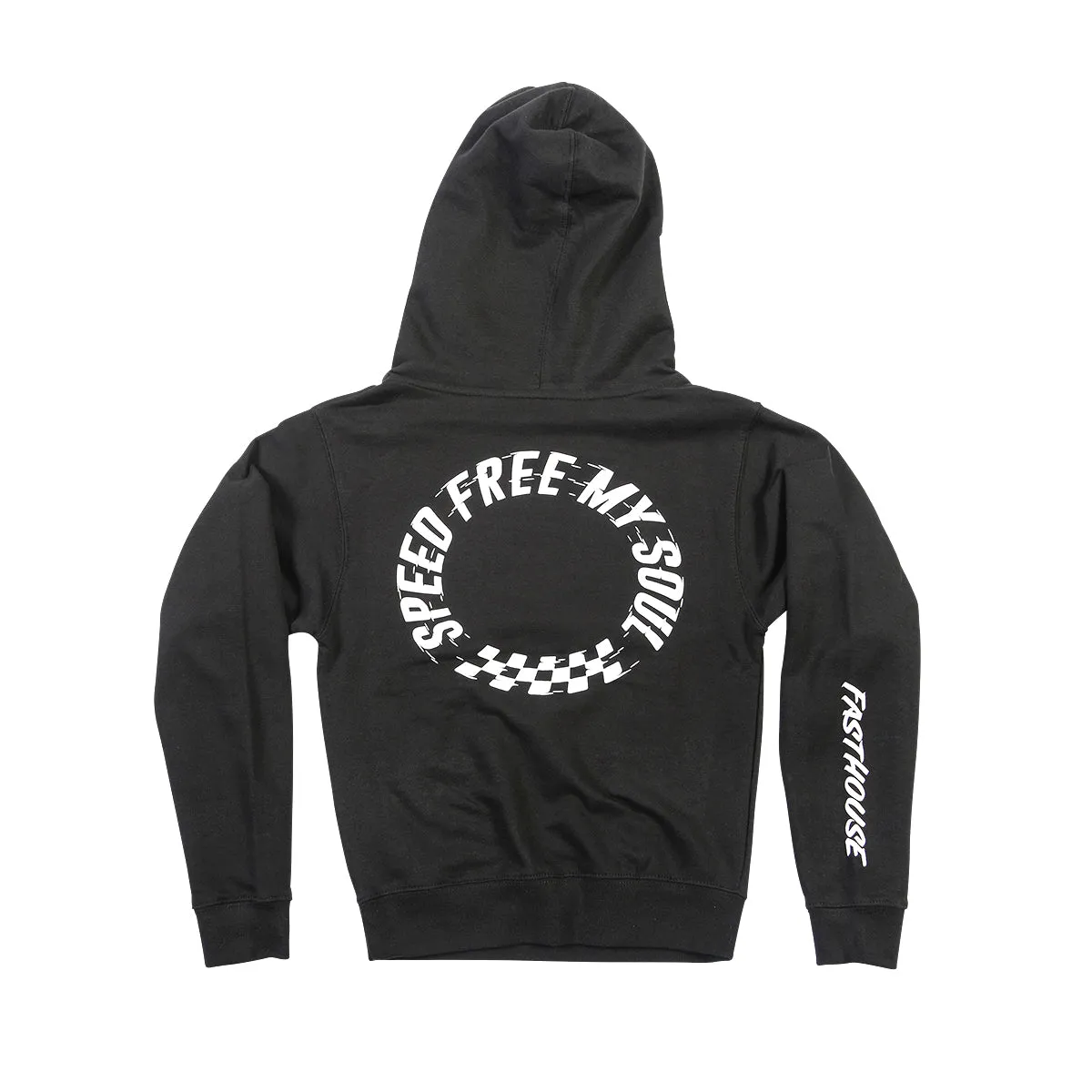 Vortex Youth Hooded Pullover - Black