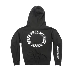 Vortex Youth Hooded Pullover - Black