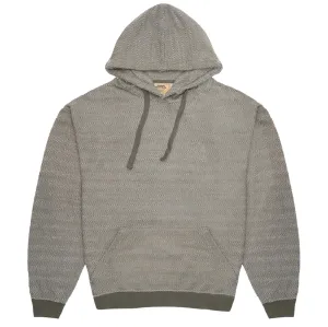 VT403FGN- Unisex Forest Green Herringbone Pull Over