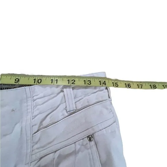 VTG Union bay Sportswear ivory high rise pleated 80s retro tapered leg pants