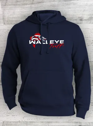 Walleye Tuff - Sport Series - Navy Pullover Hooded Sweatshirt