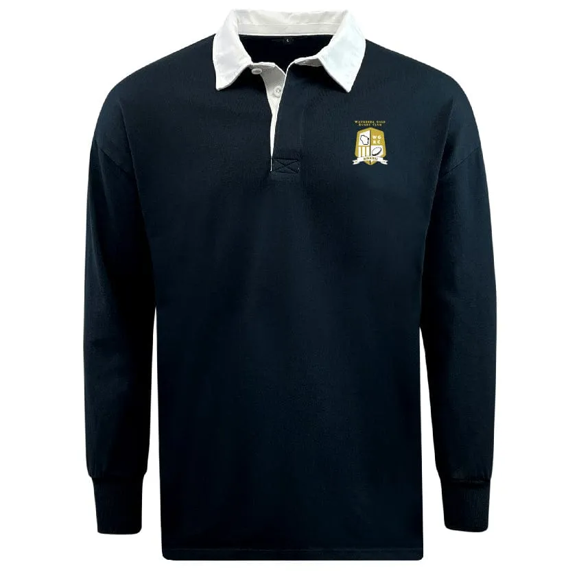 Waukesha Gold Rugby Classic Long Sleeve Solid Rugby Jersey