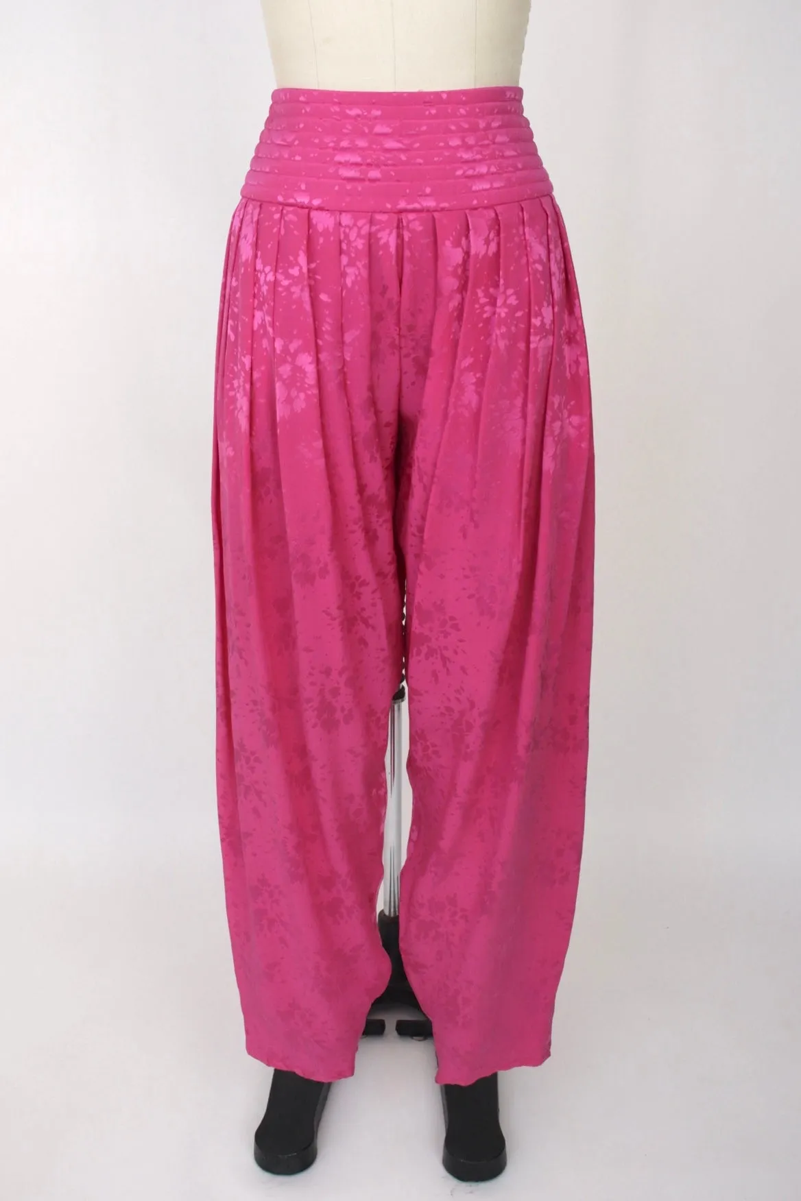 Wayne Clark Pleated Jacquard Pant Set