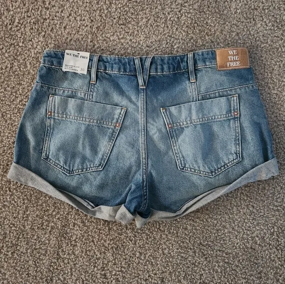 We The Free Beginner Luck Slouch Shorts
