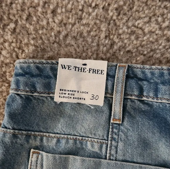 We The Free Beginner Luck Slouch Shorts