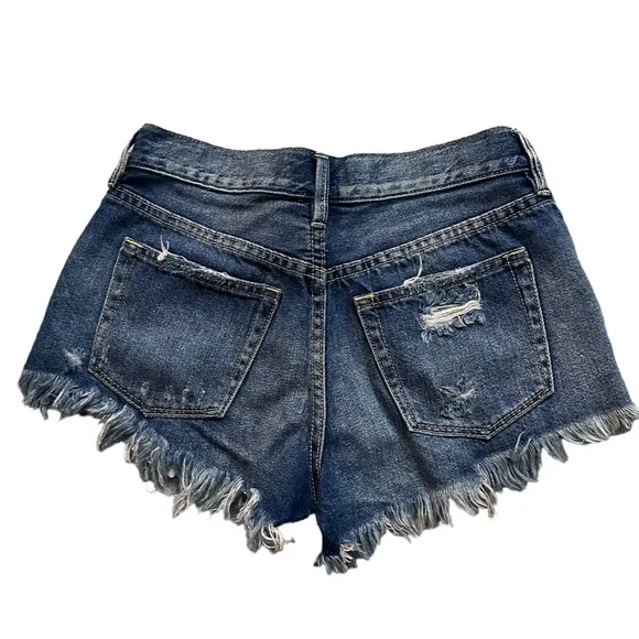 We The Free distressed shorts