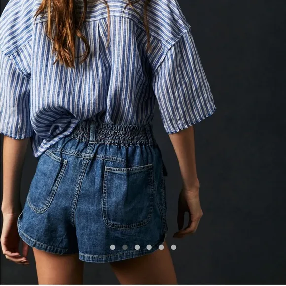 We the Free Lady Luck Paper bag shorts