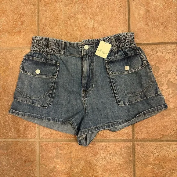 We the Free Lady Luck Paper bag shorts