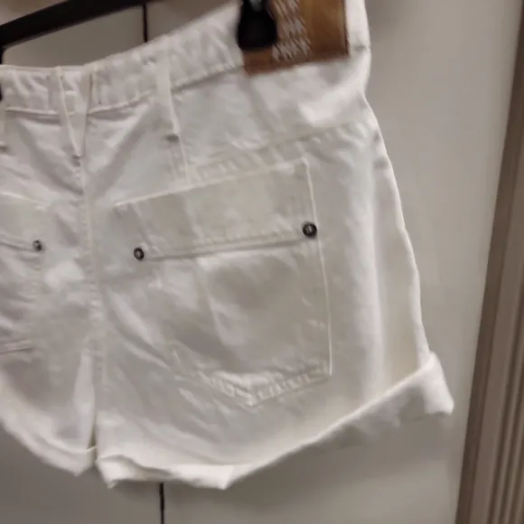 We The Free People Beginners Luck Short in Optic White