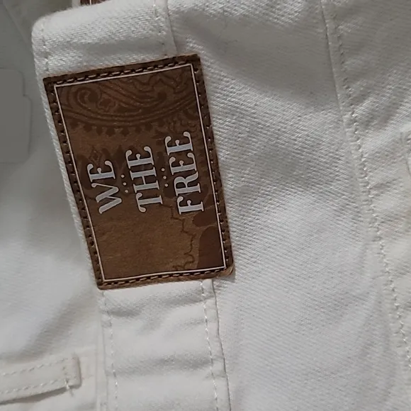 We The Free People Beginners Luck Short in Optic White