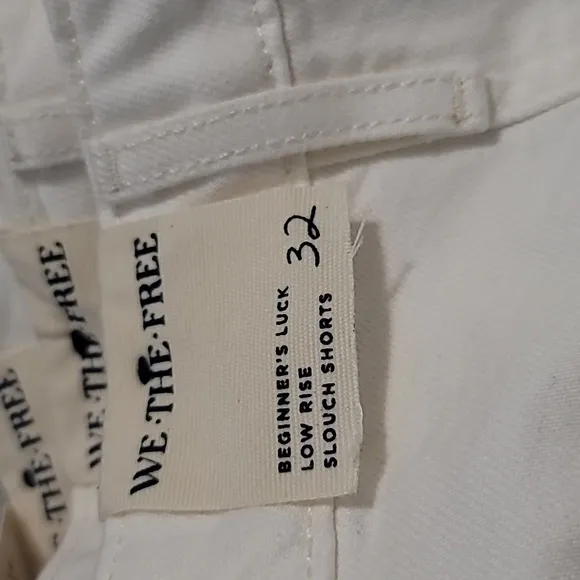 We The Free People Beginners Luck Short in Optic White