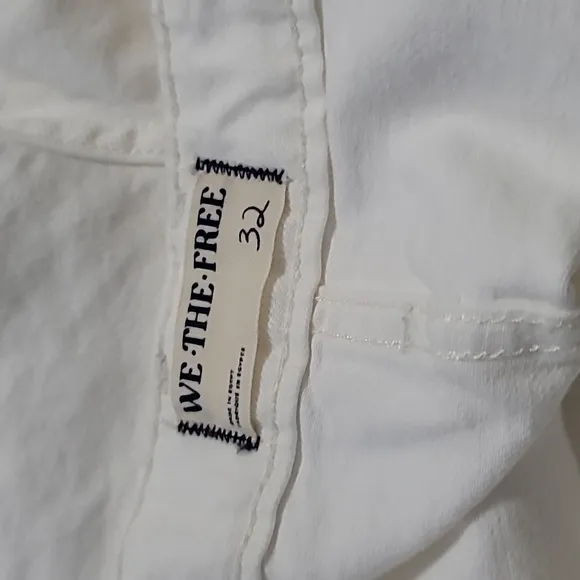 We The Free People Beginners Luck Short in Optic White