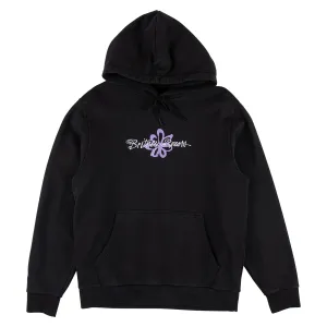 Welcome - Britney Spears Flower Pigment-Dyed Hoodie Black