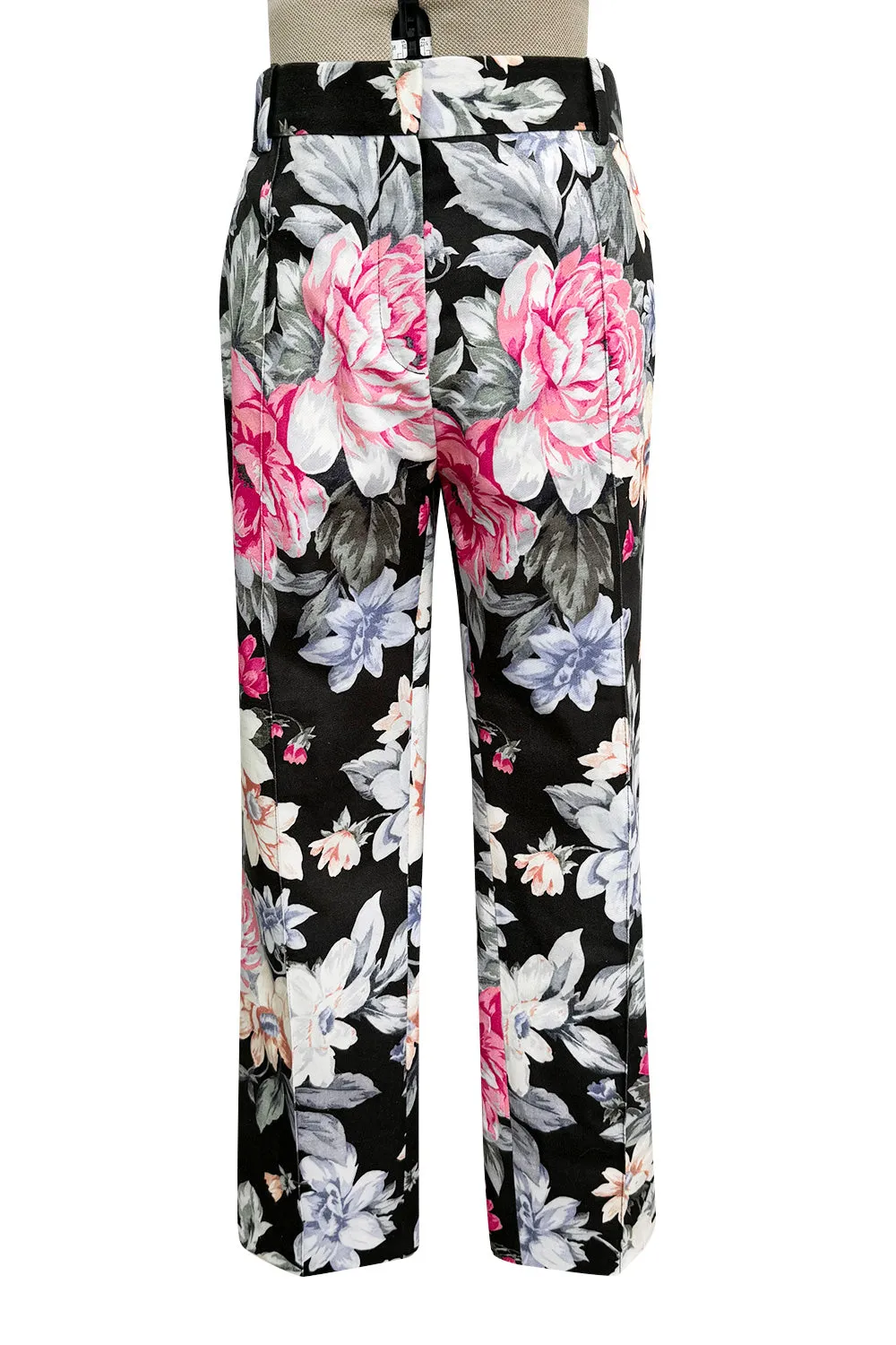 Well Documented Resort 2012 Celine by Phoebe Philo Floral Top or Jacket & Cropped Pant Suit