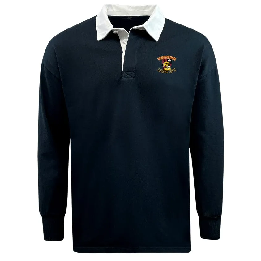 Westshore Lions Classic Long Sleeve Solid Rugby Jersey