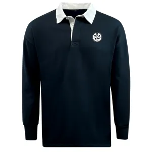 White River RFC Classic Long Sleeve Solid Rugby Jersey