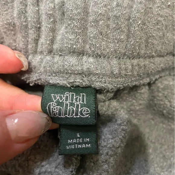 Wild fable grey shorts size large