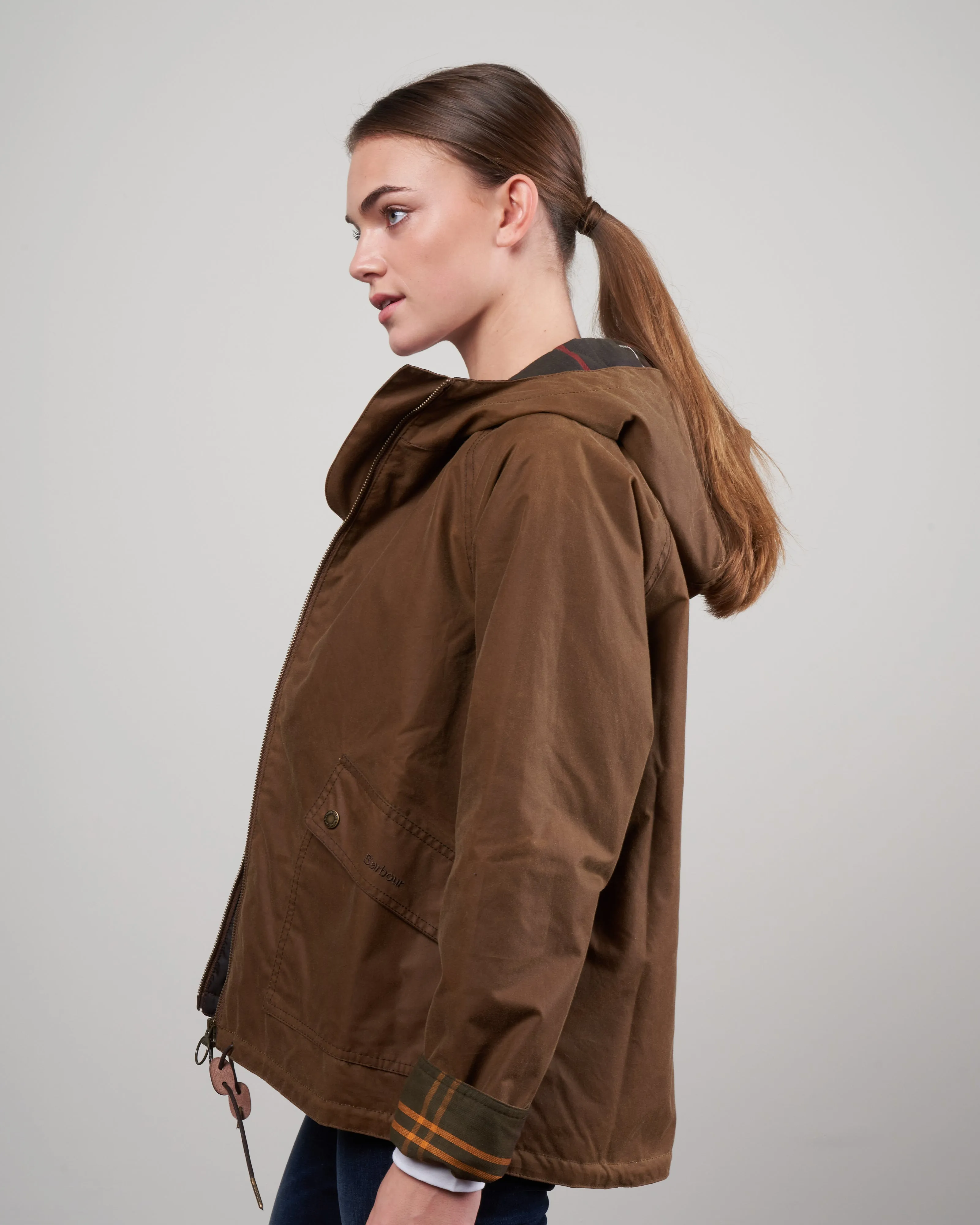 windemere wax jacket - tan/classic