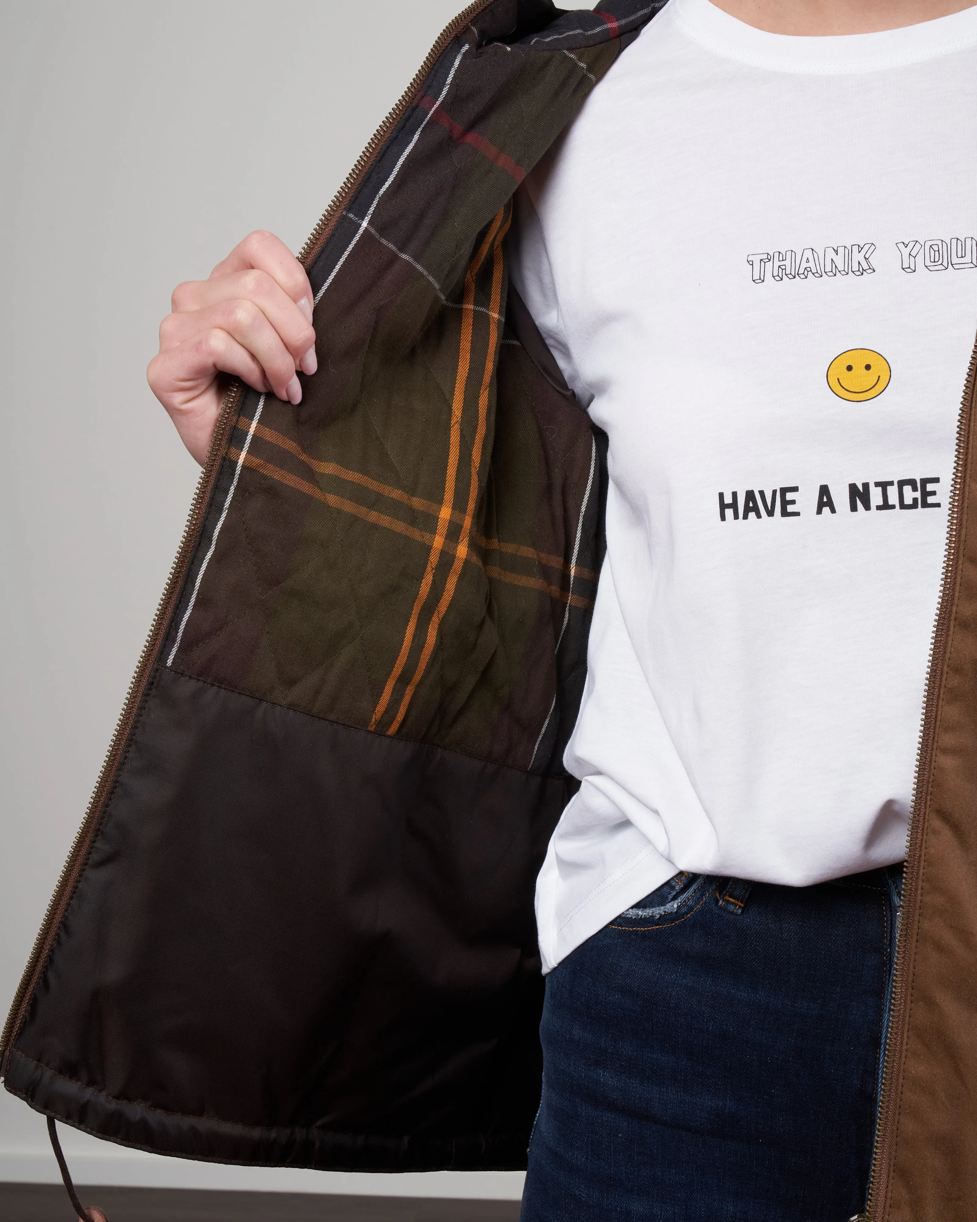 windemere wax jacket - tan/classic