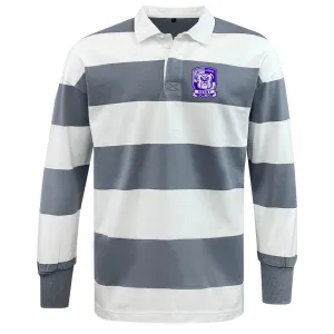 Winona State University Classic Long Sleeve Hooped Rugby Jersey