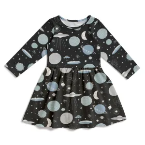 Winter Water Factory - Calgary Dress - Space Charcoal