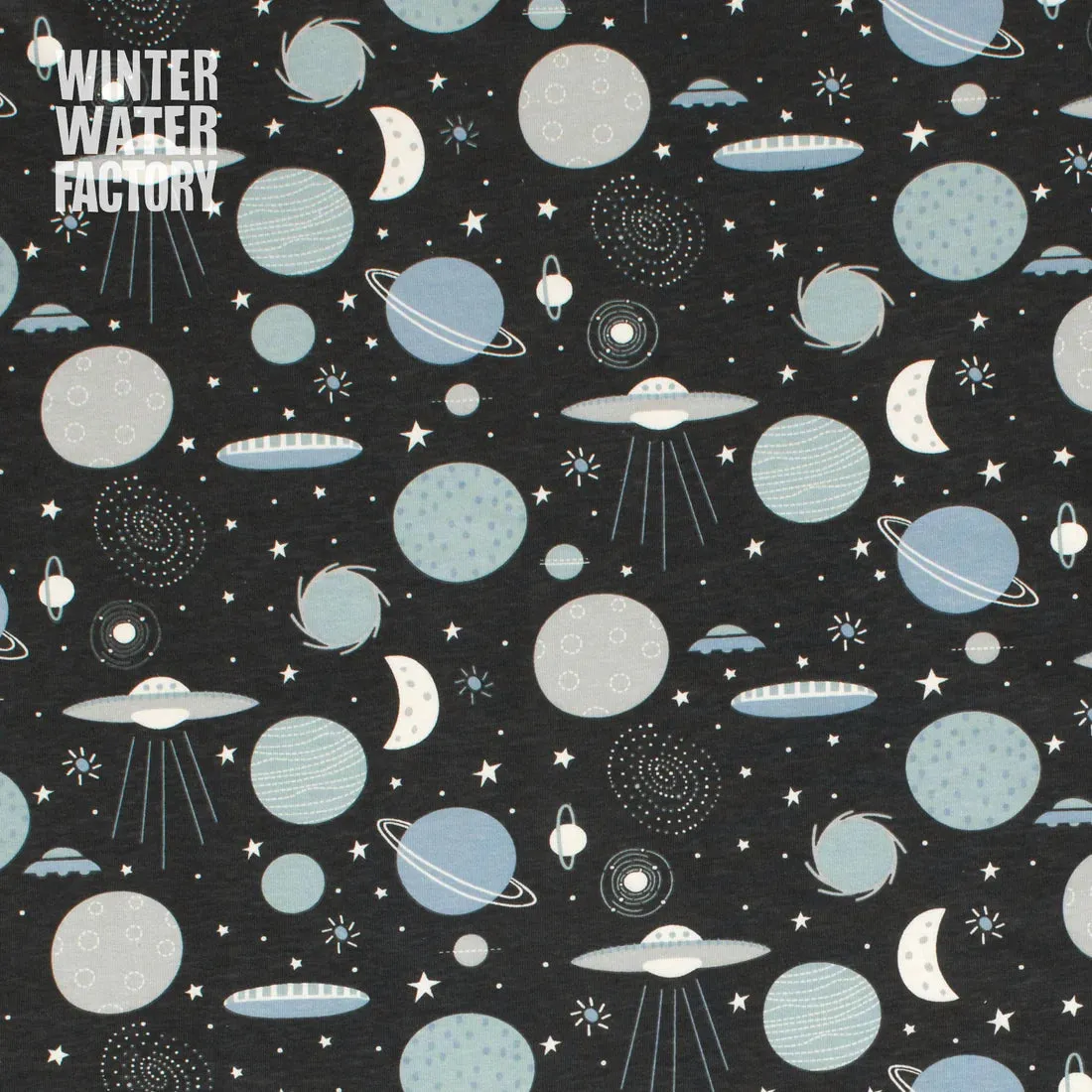Winter Water Factory - Calgary Dress - Space Charcoal
