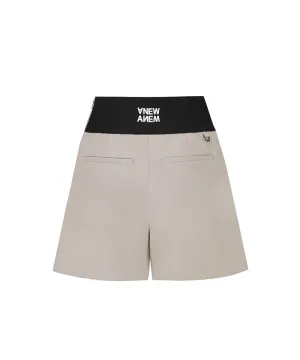 Women Band High Waist H/PT - Beige
