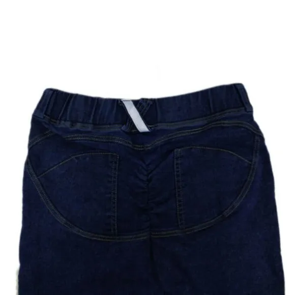Women Denim Jean Leggings Pants Trousers