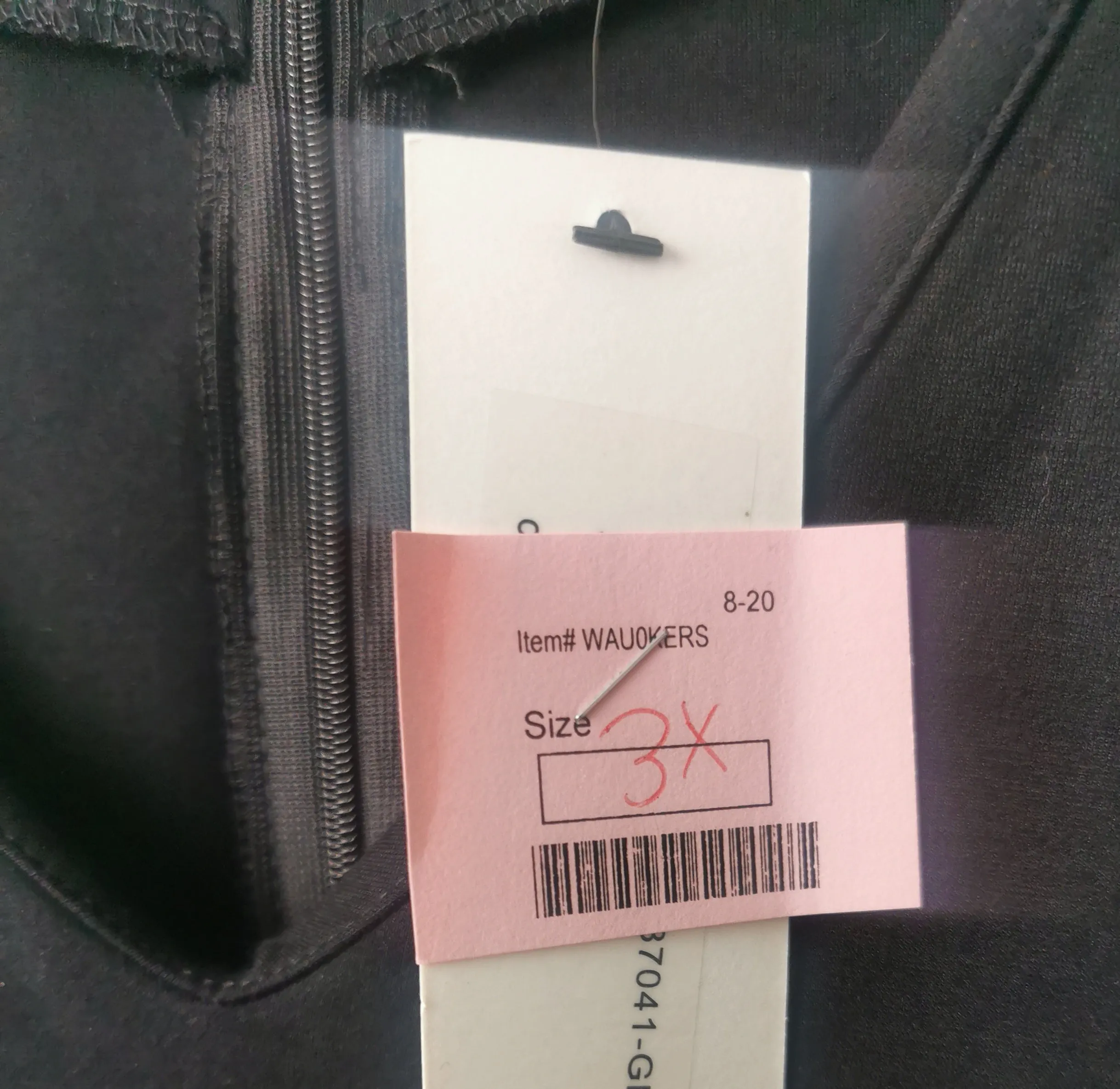WOMENS PLUS SIZE 3X (22/24) - SPENCER & SHAW, Thick Black Dress, Stretchy NWT B52