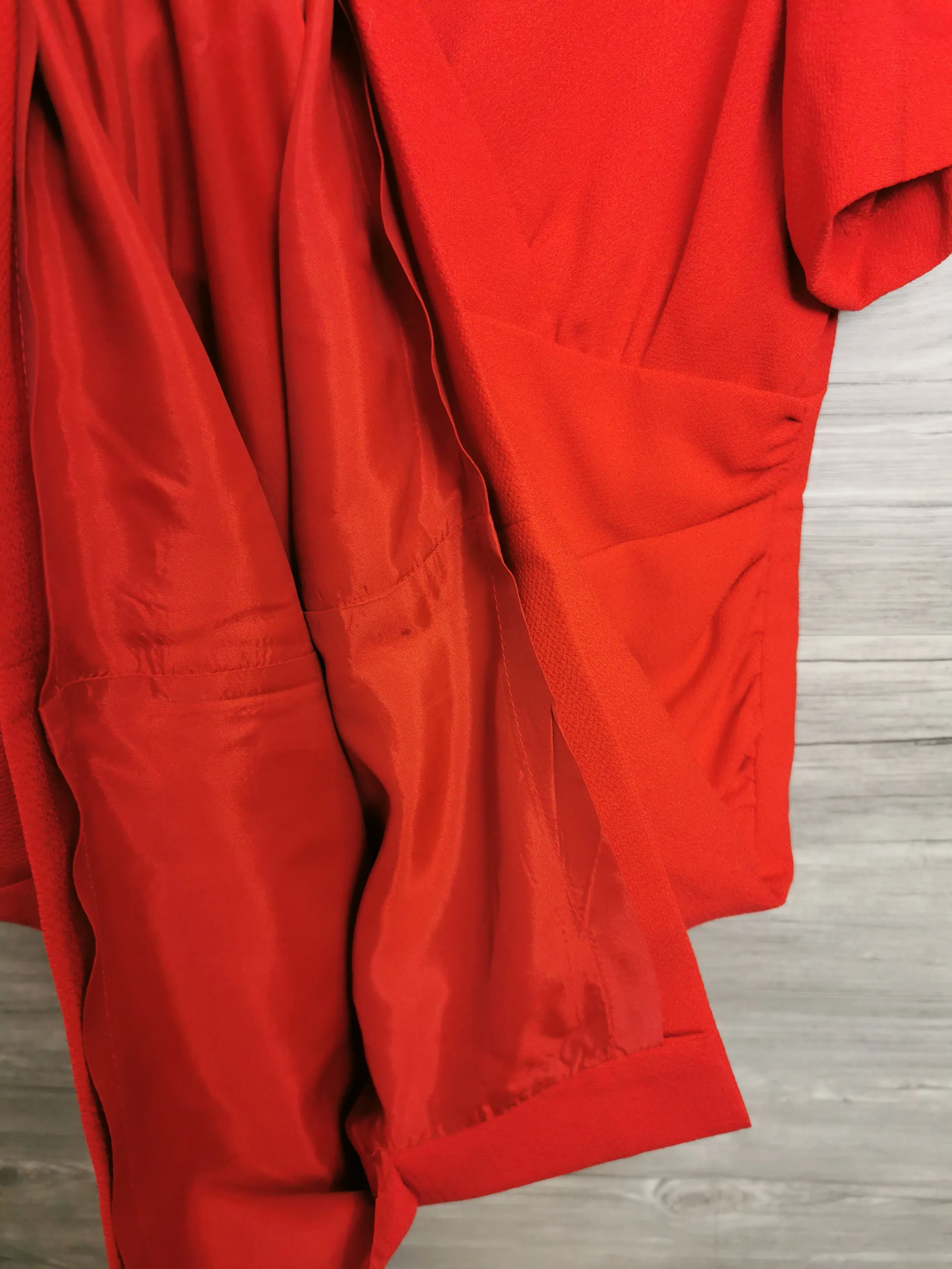 WOMENS SIZE 10 PETITE - LIZ CLAIBORNE, Fitted Red Dress EUC B53