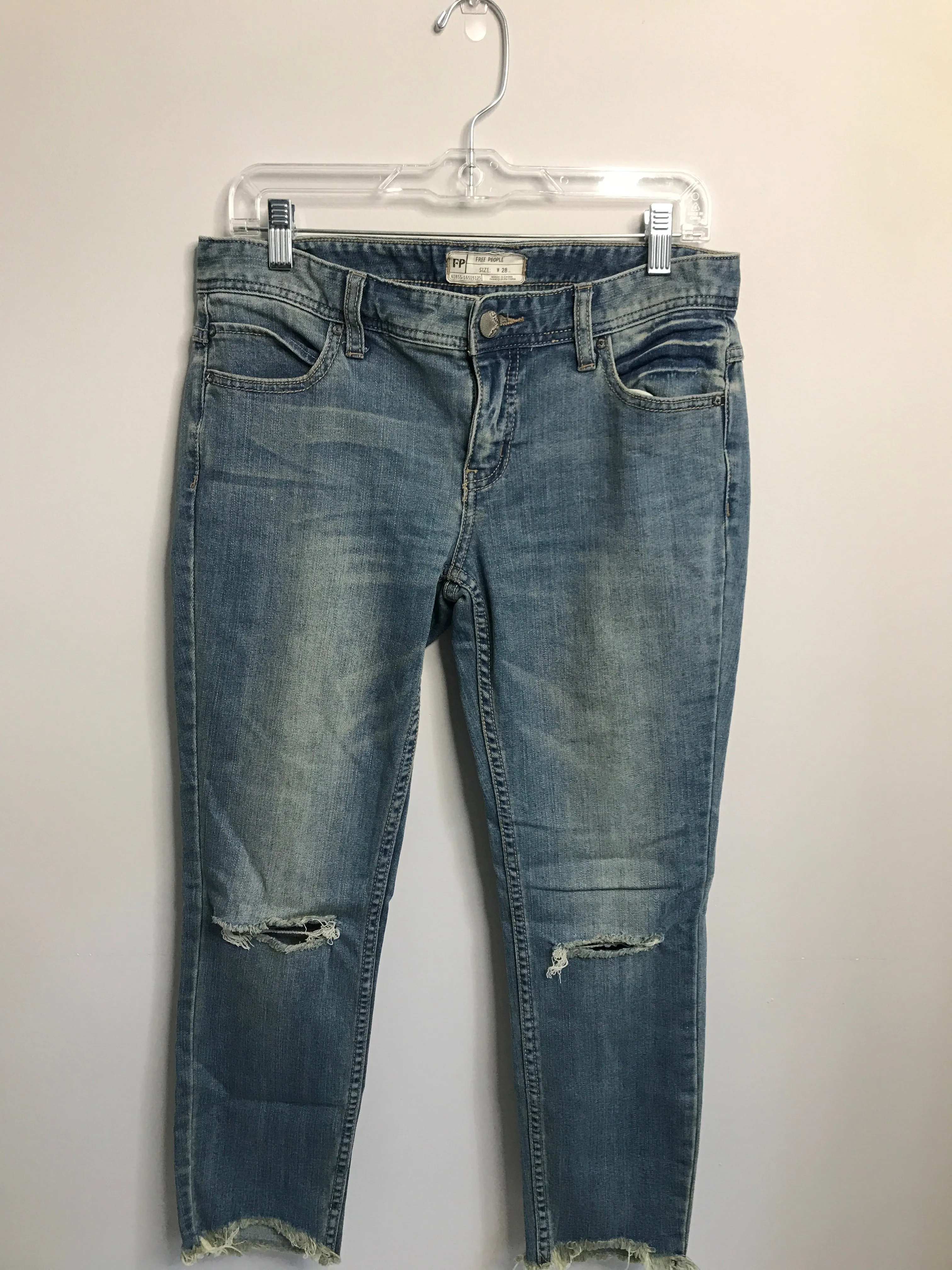 Womens Size 28 Misses Denim free people Jeans