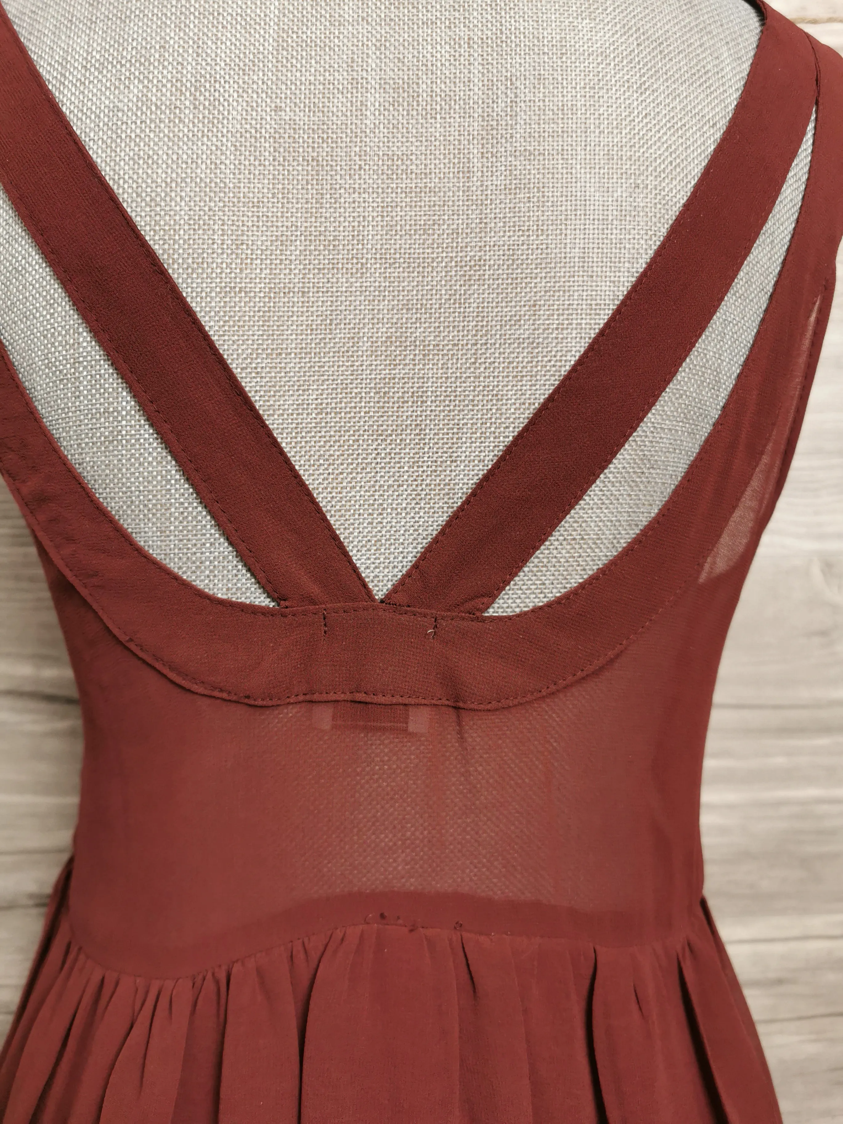 WOMENS SIZE 8 - LITTLE ONE, Fitted Bodice, Chiffon Dress VGUC B54