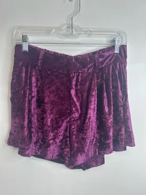 Womens Size Sm Misses Purple free people Shorts