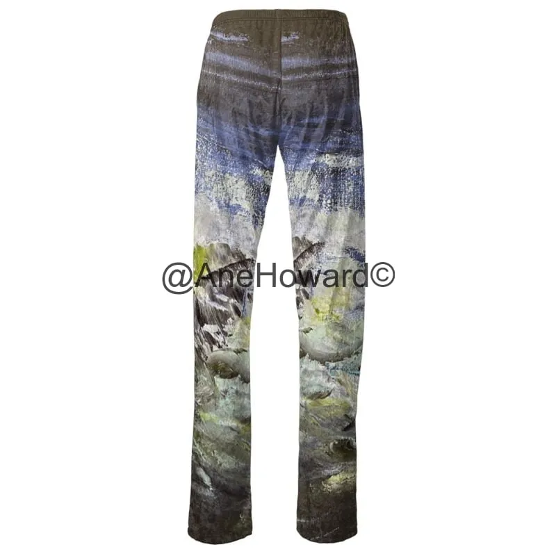 Women's Velvet Trousers Black Sea