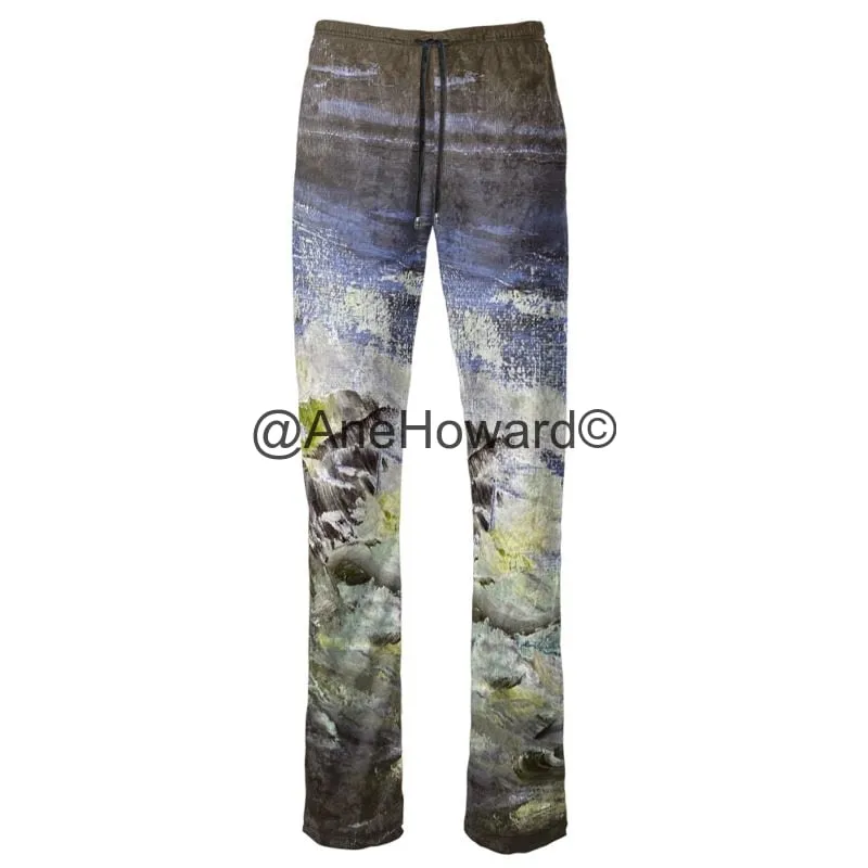 Women's Velvet Trousers Black Sea