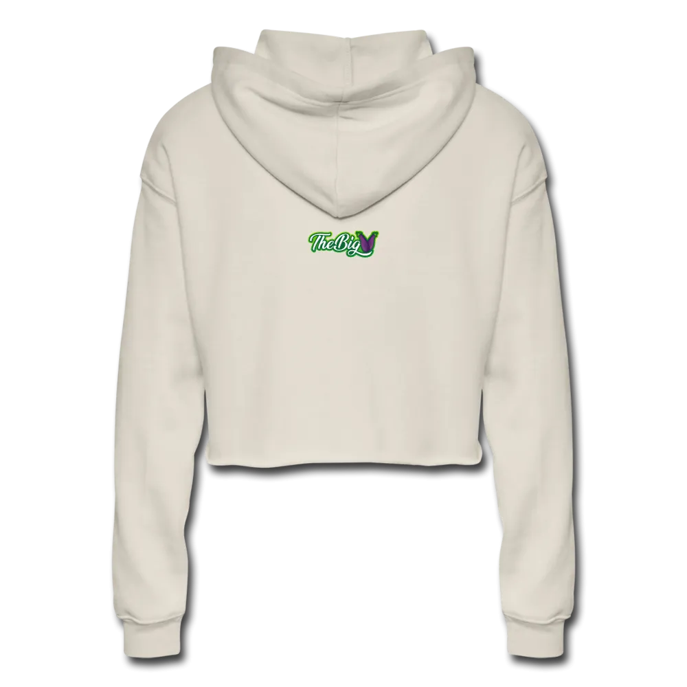 Women's Woke TF Up Cropped Hoodie