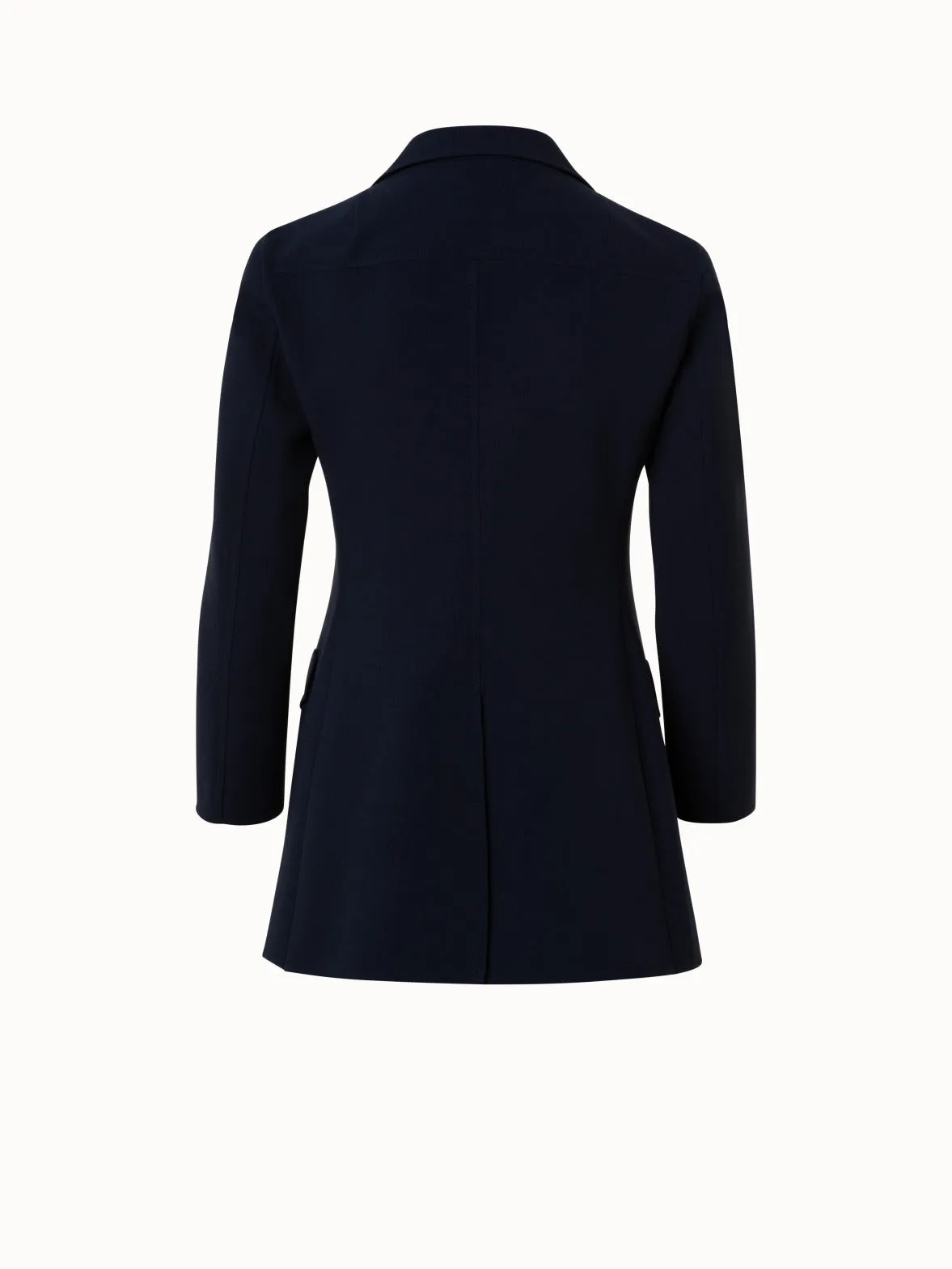 Wool Stretch Double-Face Jacket