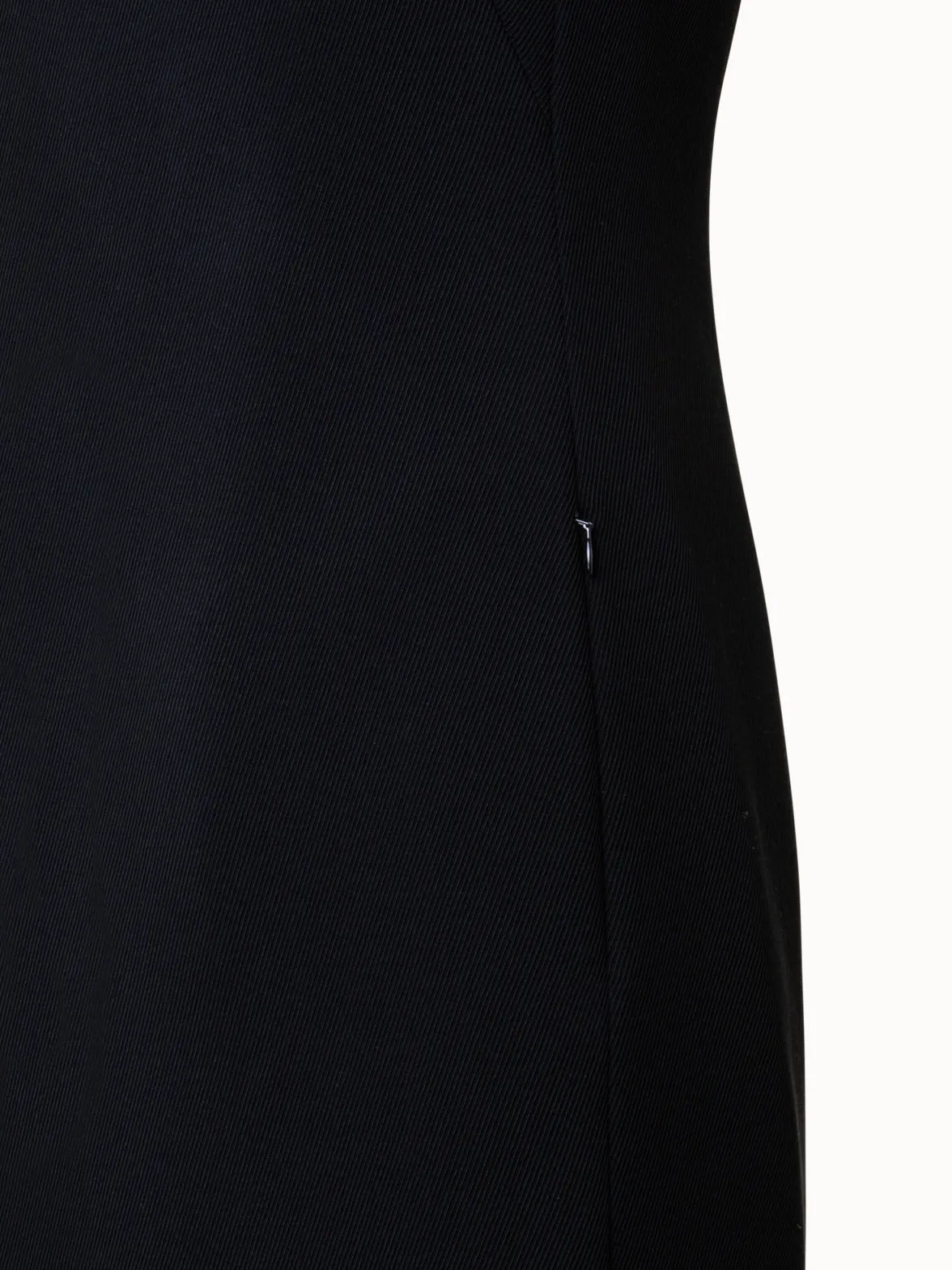 Wool Tricotine Mini Dress