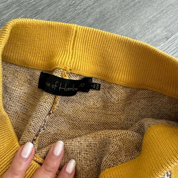 Worn once! House of Harlow x revolve prue shorts in marigold ✨