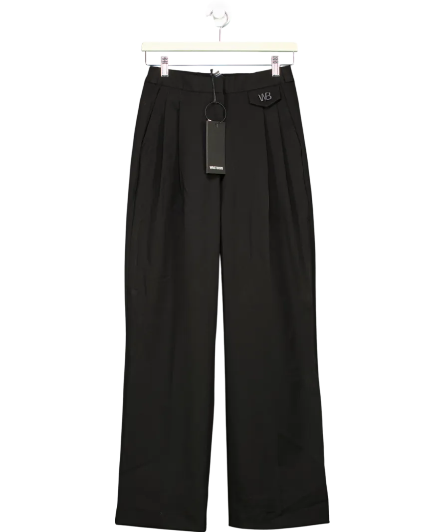 WRSTBHVR Black Jada Pants UK 8