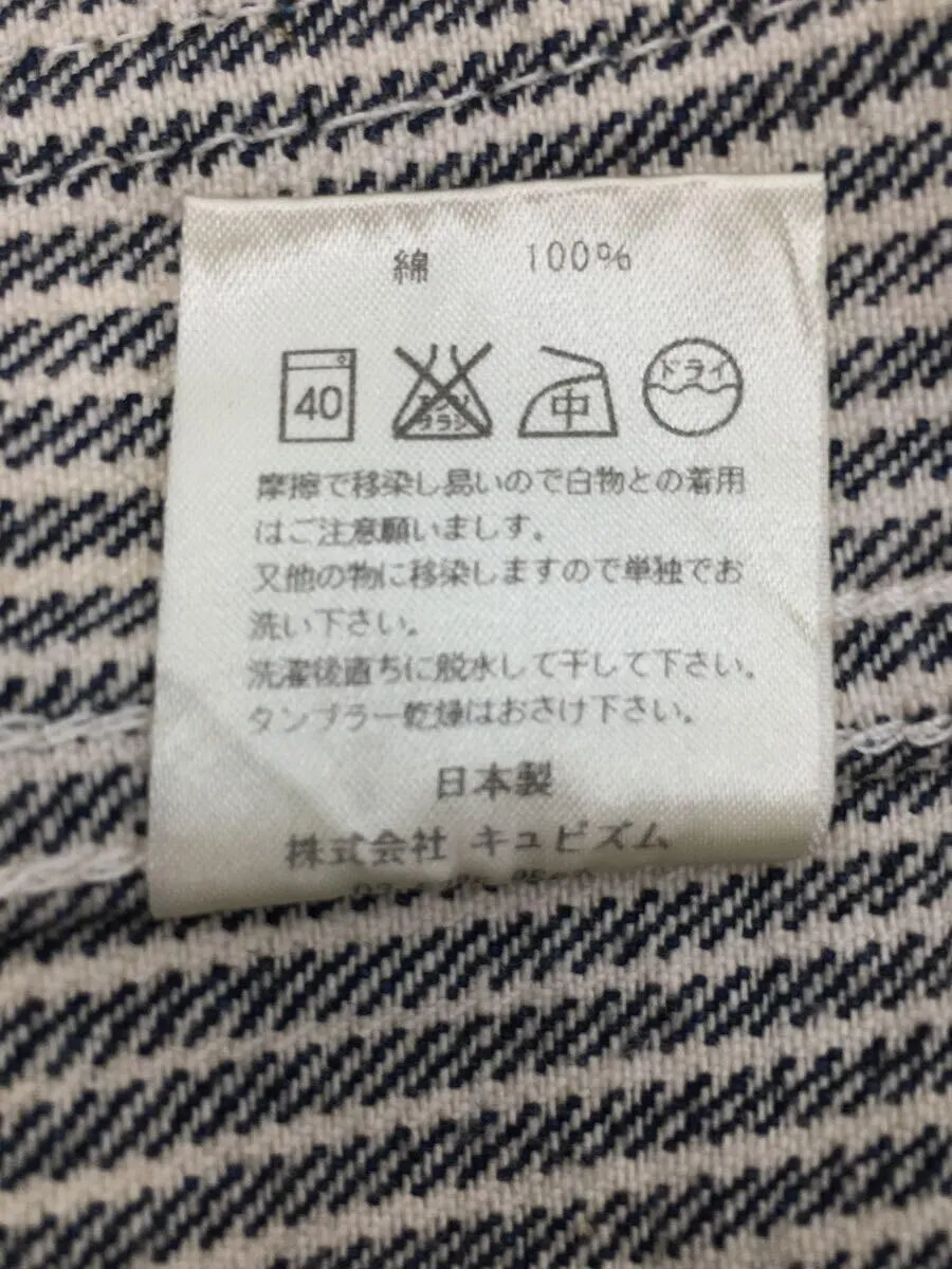 [XL] Visvim Fluxus Denim Hickory Stripe Work Smock Indigo