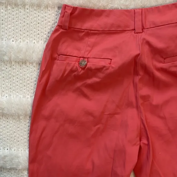 Y2K Banana republic pants stretch cotton blend salmon peach women’s size…