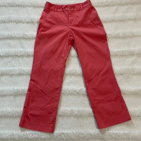 Y2K Banana republic pants stretch cotton blend salmon peach women’s size…